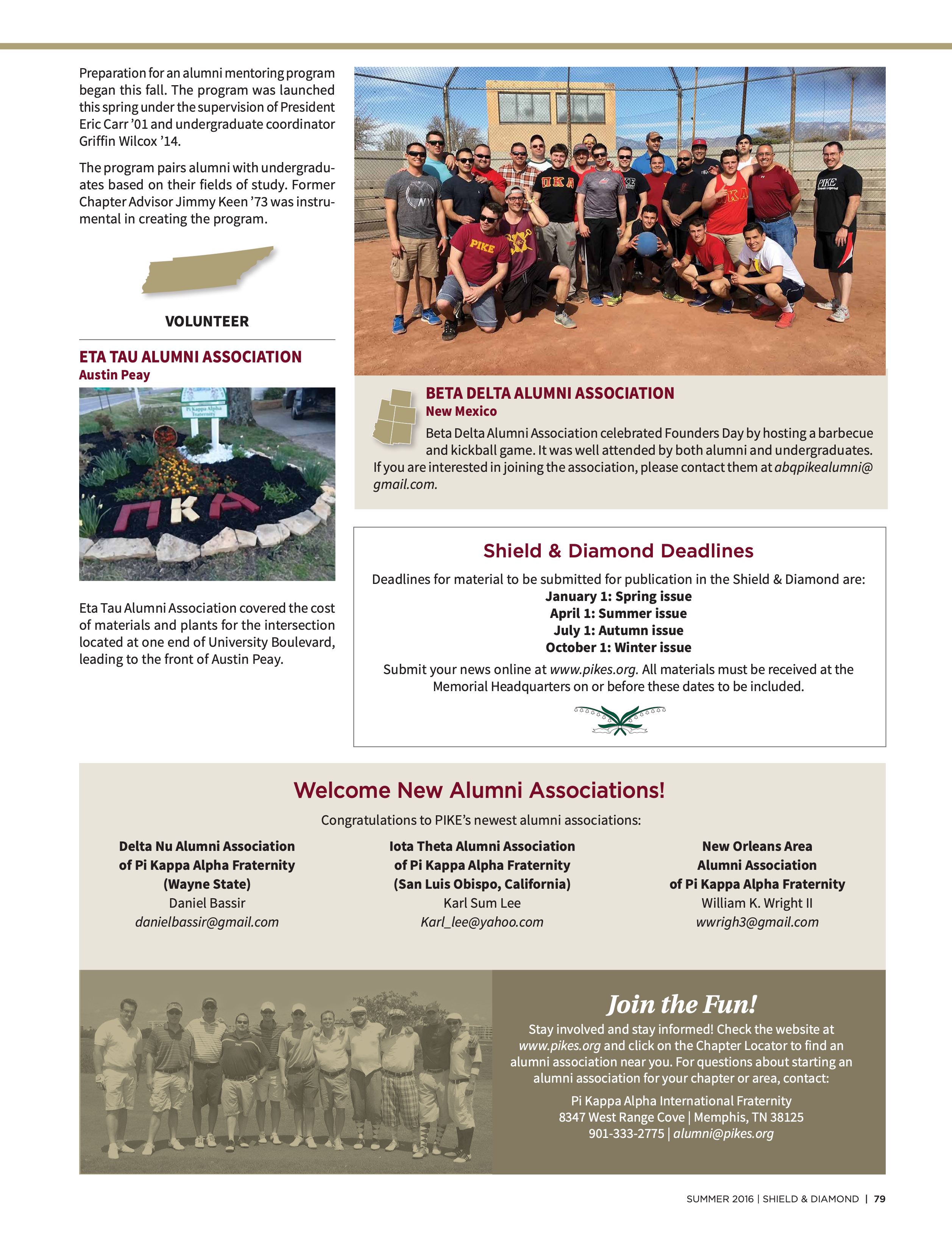 Welcome New Alumni Association!